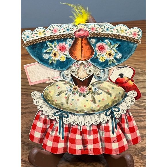 1947 - Vintage Hallmark Greeting Card Number 15 - Polly, Put The Kettle On - Picture 2 of 8